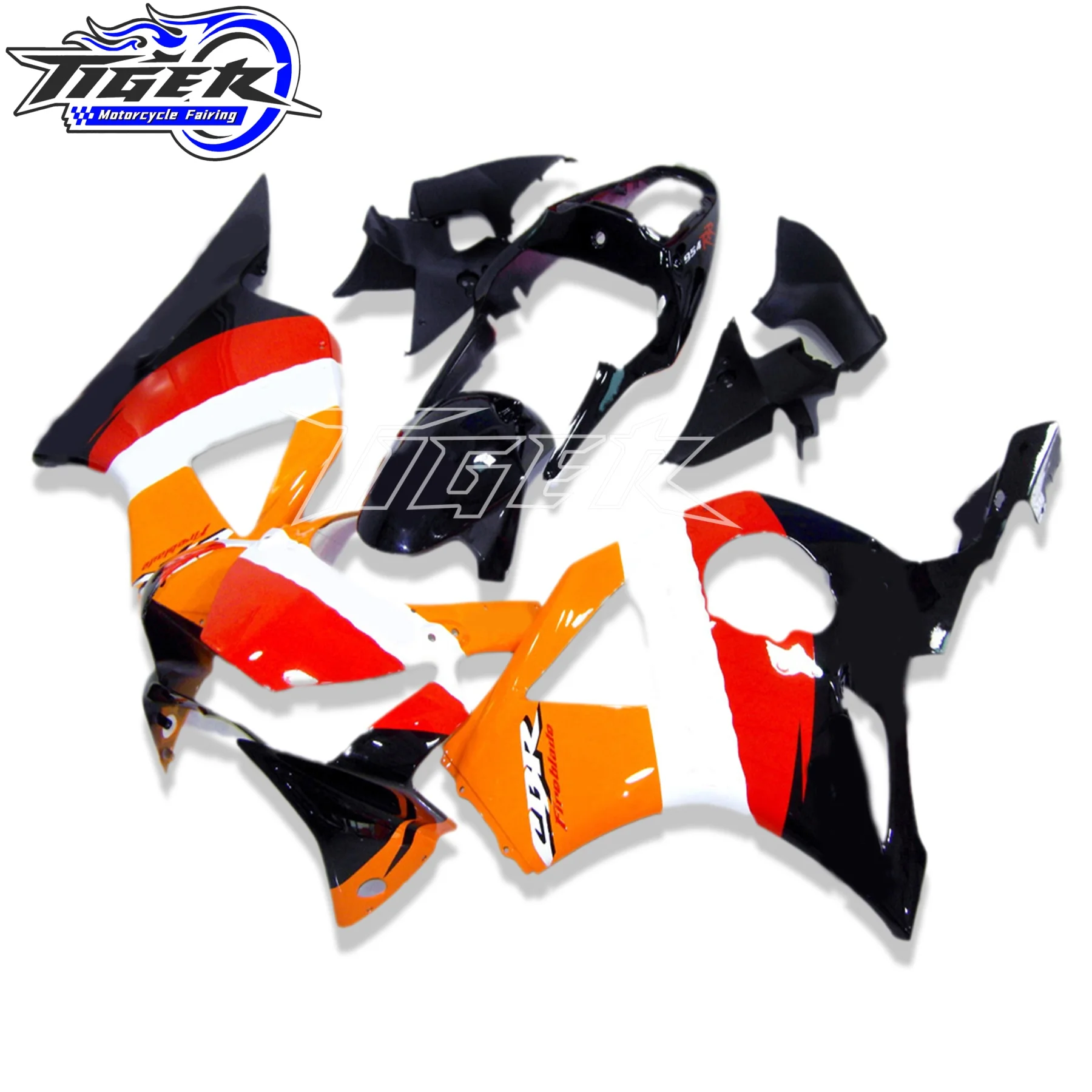 

For Honda CBR900RR 2002 2003 CBR954RR 02 03 929 CBR954RR Green Black Sportbike Cowling Fairing Kit (Injection molding)
