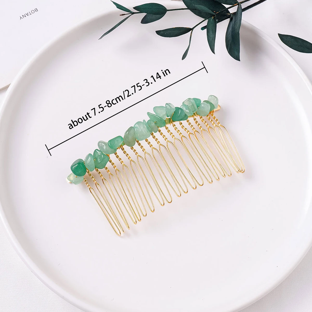 1PC Natural Crystal Amethyst Macadam Jewelry Making Hairpin Women Bridal Hair Accessories Party Wedding Hair Clips Jewelry