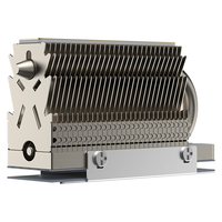 SSD Cooler Aluminum Fins SSD Cooler Radiator Double Bonding Welded Antigravity Heat Pipe for M.2 2280 Solid State Drive