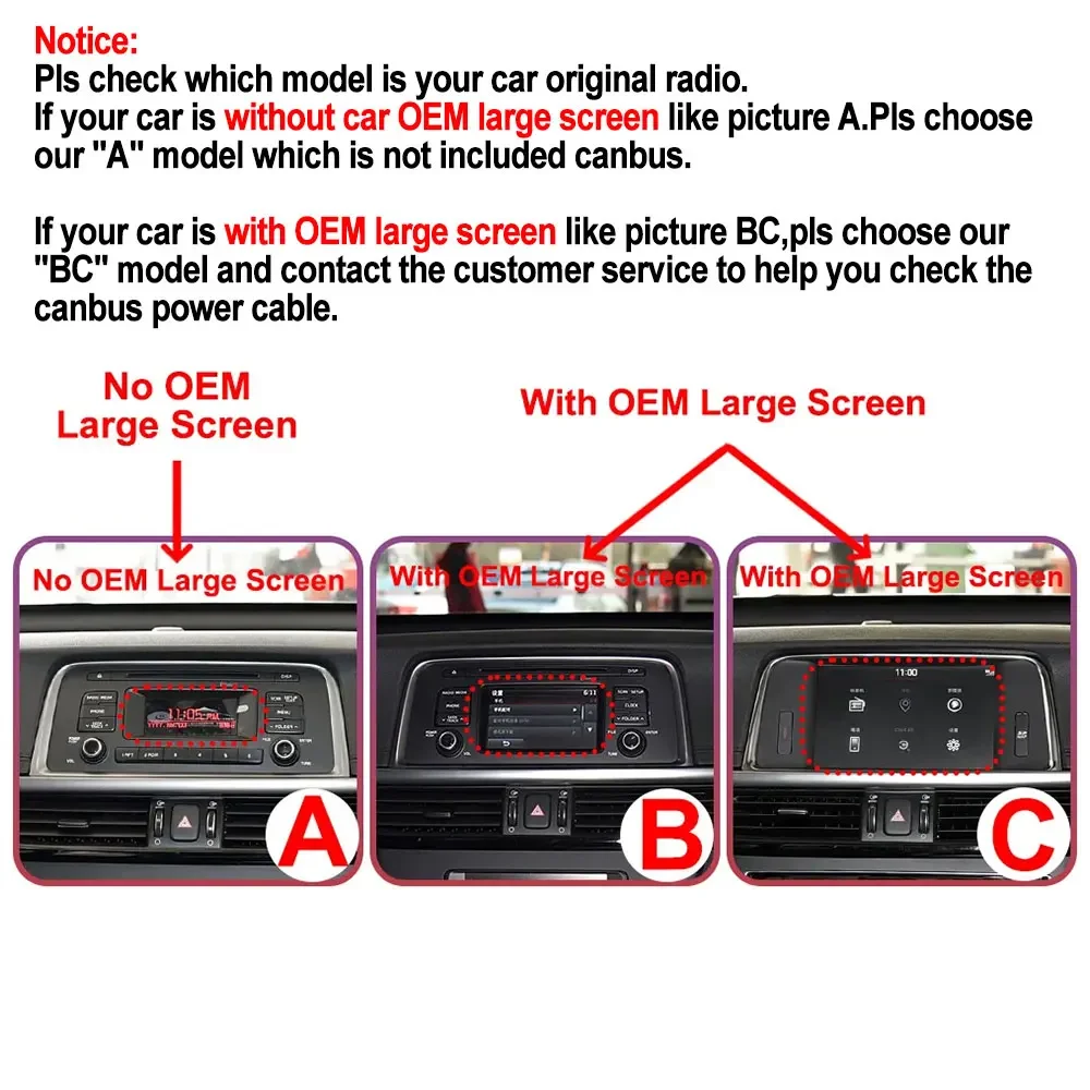 12.9 Inch Car Radio For KIA K5 Optima 2015-2019 Android 13 Carplay Autoradio Multimedia Player Stereo GPS Navi Video Audio DVD