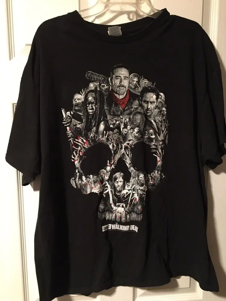 Walking Dead T Shirt Negan Rick Grimes AMC TWD Show Zombies Walkers Michonne 2XL