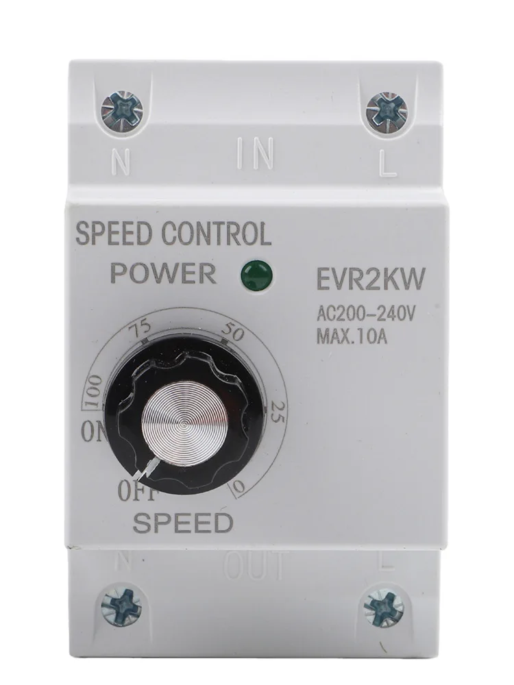 

Home Workshop 86*86mm AC Voltage Regulator Electronic Speed Controller Ac Motor Stepless Speed Control Smooth Stable Performance