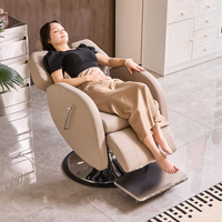 Baasha Barber Chair, Reclining Salon Chair for Hair Stylist, Hair Salon Chair All-Purpose Hair Chair with Heavy-duty Steel