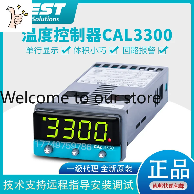 2026 New WEST UK CAL330000200 Temperature Controller RS232/485 Communication Function 330000000