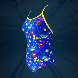 Blue cartoon (double layer stackable)
