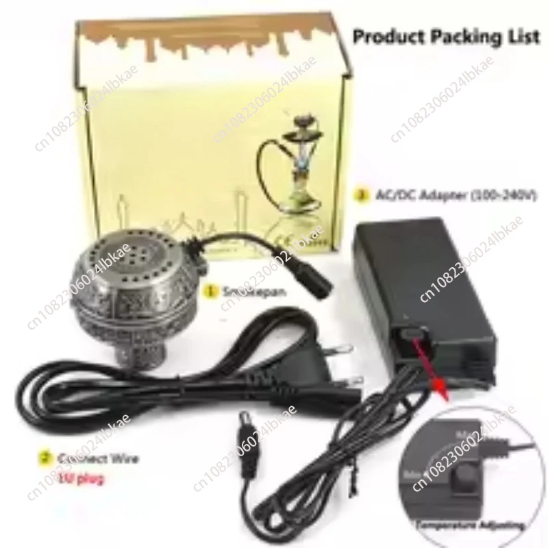 

Arabian Hookah Head Accessories Electronic Metal Smokepan Smoke Paste Heater Pot Carbon-free Chicha Nargile Shisha Bowl