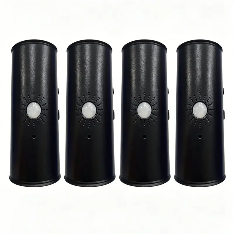[A92P!】 Motion Sensor Wall Light Dual Heads 4 Pack Smart Automatic Auto On/Off 16 RGB Colors 3 Meter Range For Bedroom Hallway S