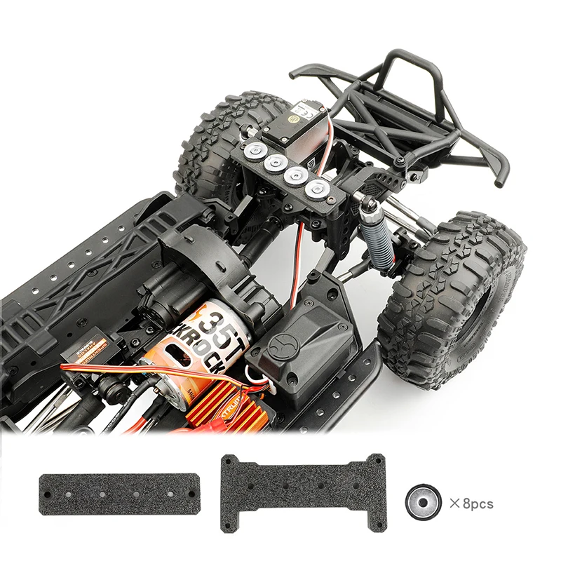 Body Pillar Kit Magnetic Car Shell Post Quick Release Car Shell Parts for 1/10 RC Crawler Car Traxxas SCX10 III Toyota SR5 DIY