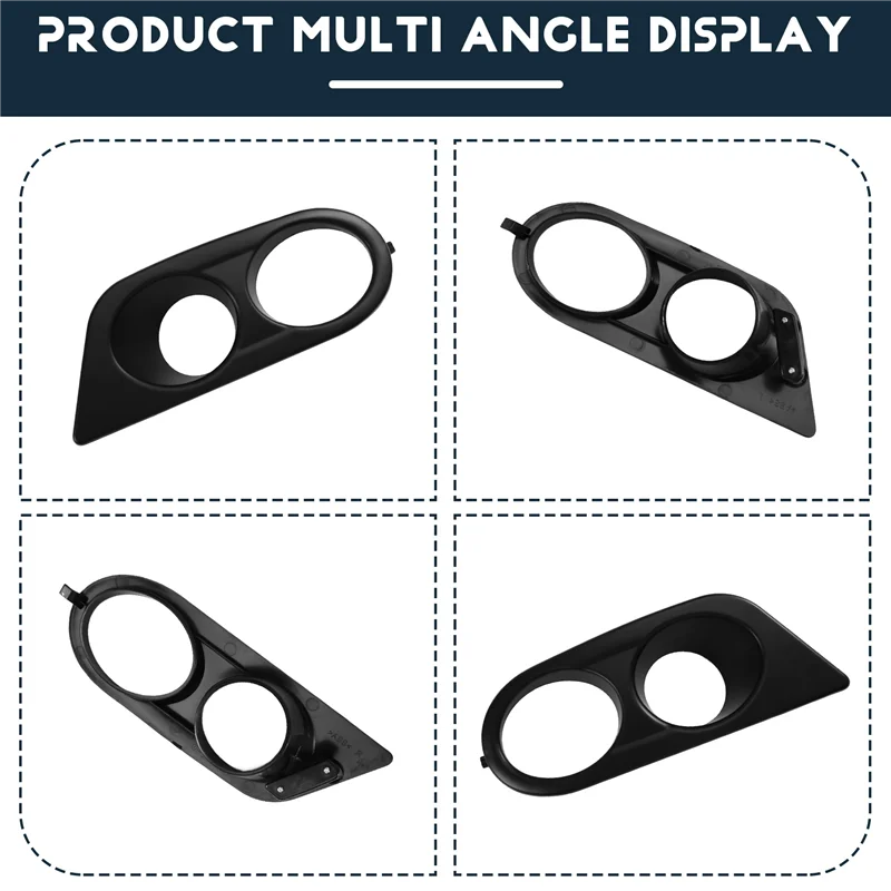 

AB96-для BMW E46 M3 2001-2006 1 пара объемных воздуховодов, автомобильные противотуманные фары, передний бампер, двойное отверстие, Стайлинг автомобиля