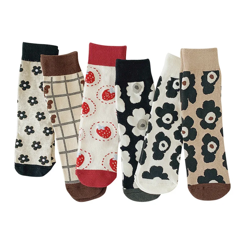 Children Stocking wet flower children fall and winter of the girls Knee High Leg Warmers Kids Stockings Toddler Sokken