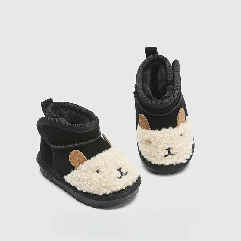 Baby Girl Shoes Snow Boot Winter Plush Warm Shoes Winter Shoe Thick Cotton Shoe Winter Short Boot for Girl Угги Детские Tasman