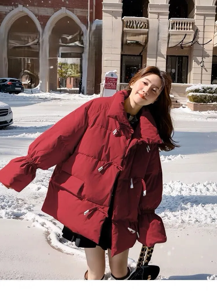 

Puffer Parkas Womens Quilted Coat Fur Puffy Active Sport Modern Urban Regular Lightweight Athleisure Multi Puff Pockets Sleek GF