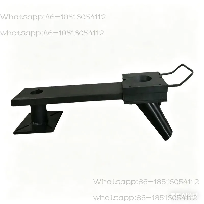 Dryer Feeding Slide Transition Chute Discharge Trailer Hopper Base Slide Customized Pull Plate