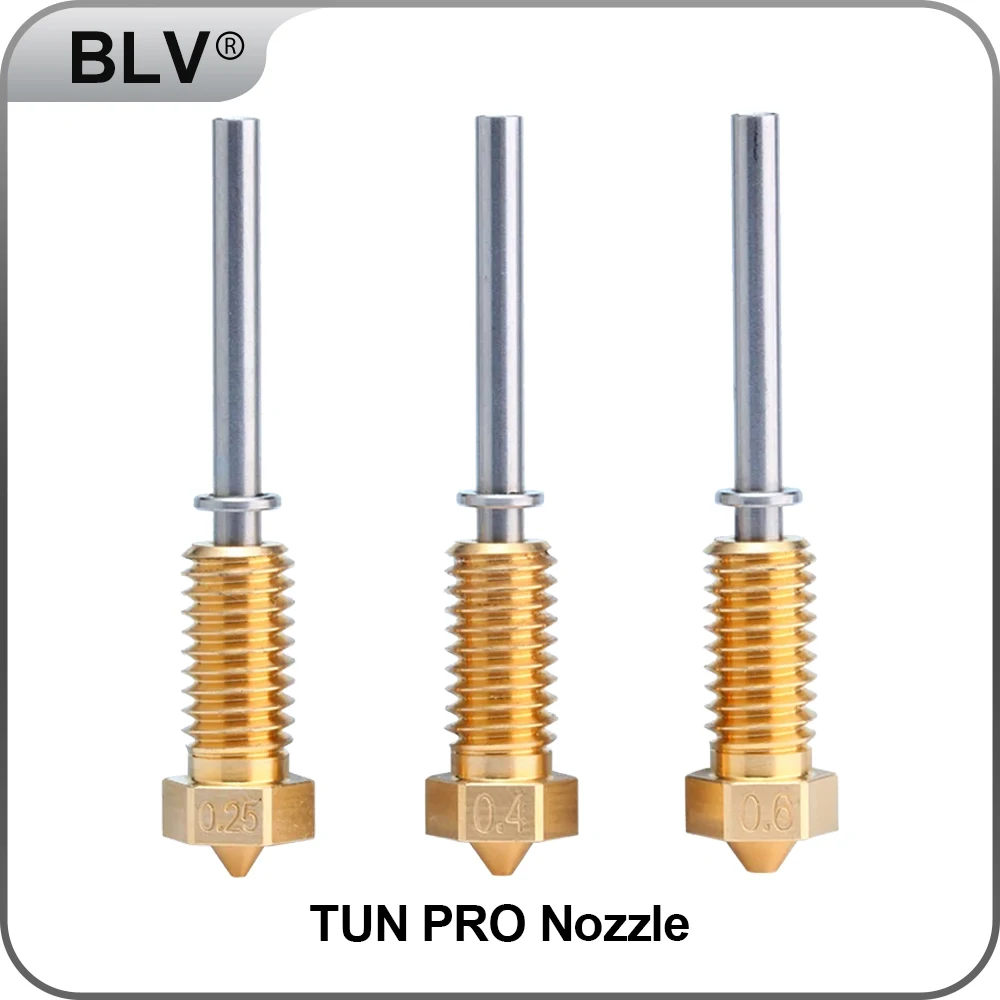 

BLV® 3D Unity nozzle TUN PRO Nozzle All-in-one Compatible With Matrix Extruder / CHC hotend / CHC KIT / 3D Printer TD6 HOTEND