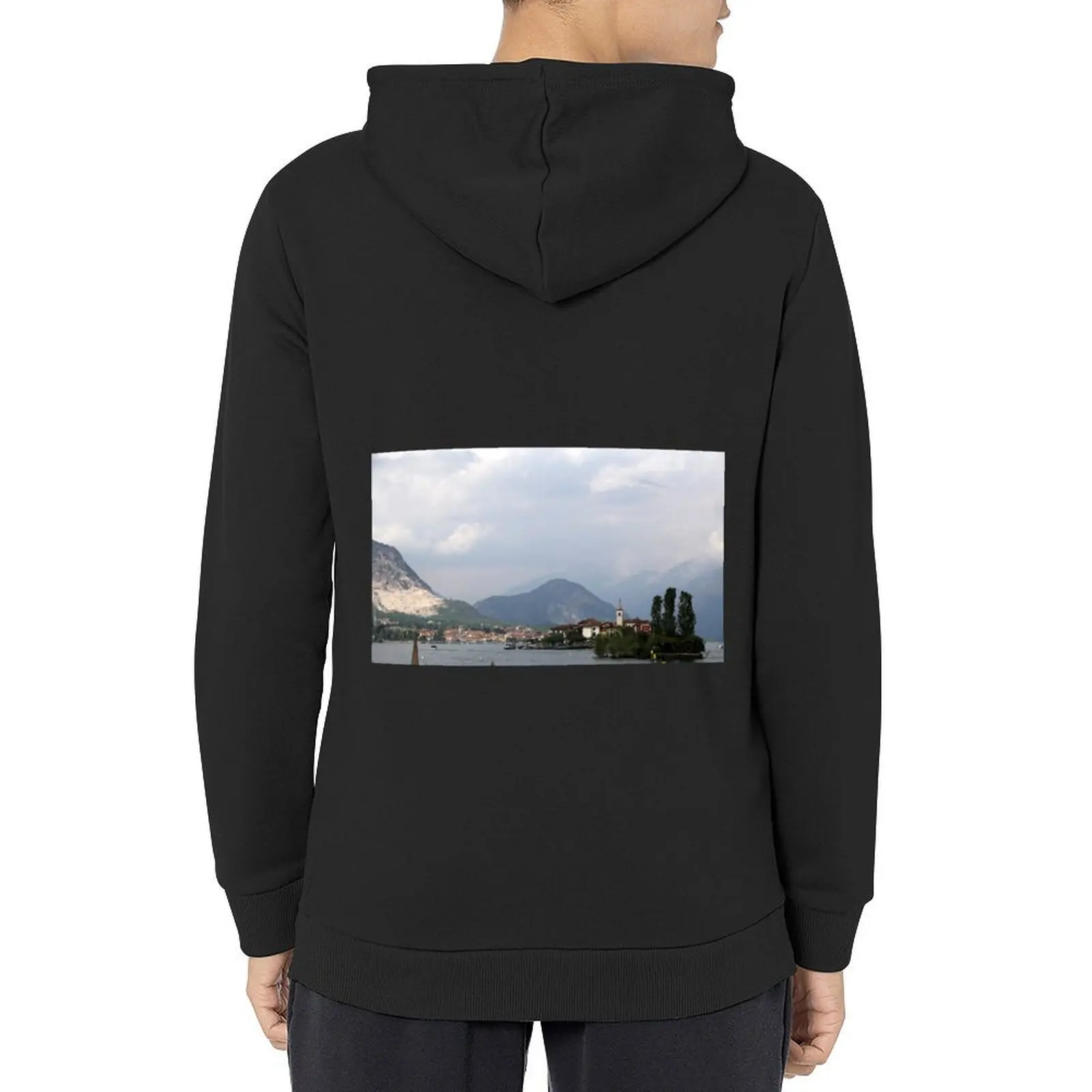 

Lake Maggiore 13 Hoodie blouse men clothing autumn new products clothes for men japanese hoodie