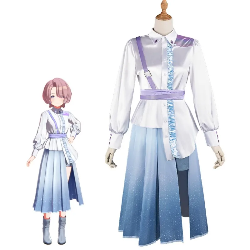 

Virtual Idol Arimura Mao Cosplay Costume Gakuen IDOLM STER Little Prince Stage Costumes Women's Anime Clothing