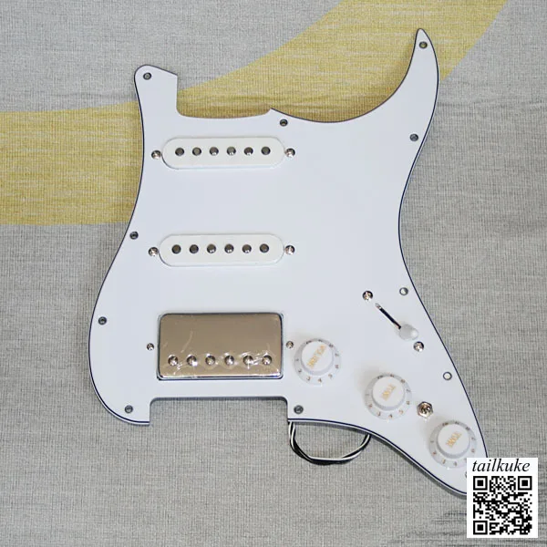 Electric Guitar Single Single Dual Electric Guitar Pickup Protective Board Circuit Complete Set forRAINBOW SSH