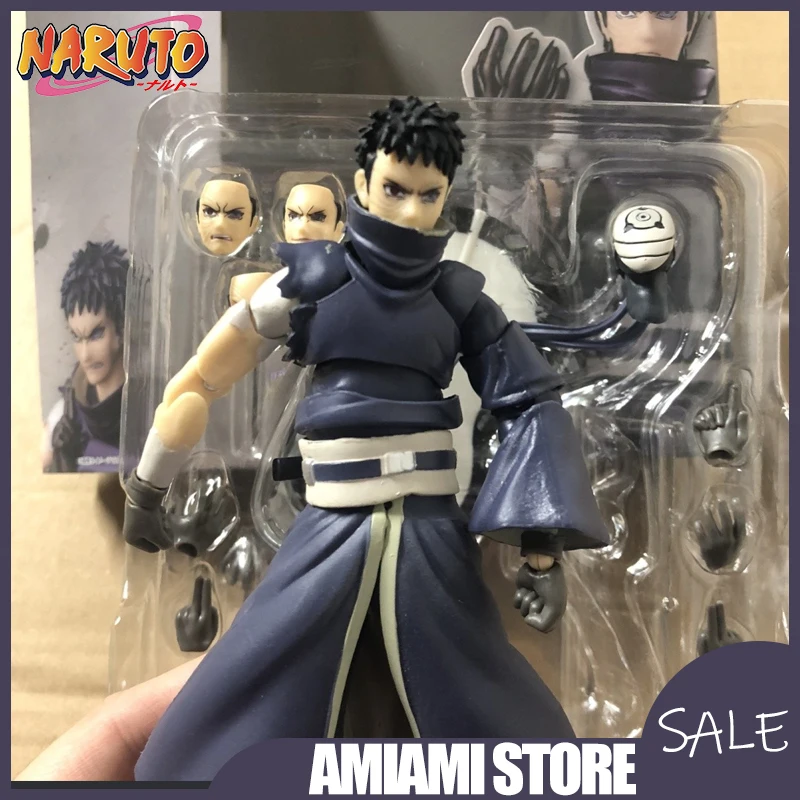 

15 см Наруто ШФ Учиха Обито фигурка Poseable экшн-модель настольное украшение аниме Коллекционная для демонстрации ремесел подарки на день рождения