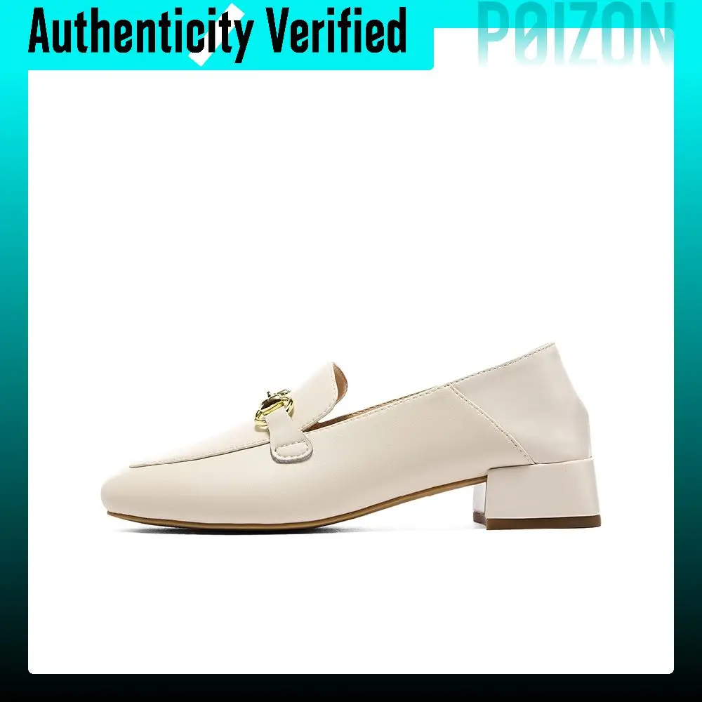 Skechers Block Party Leather Ankle Boots Women's Ivory 158287-OFWT