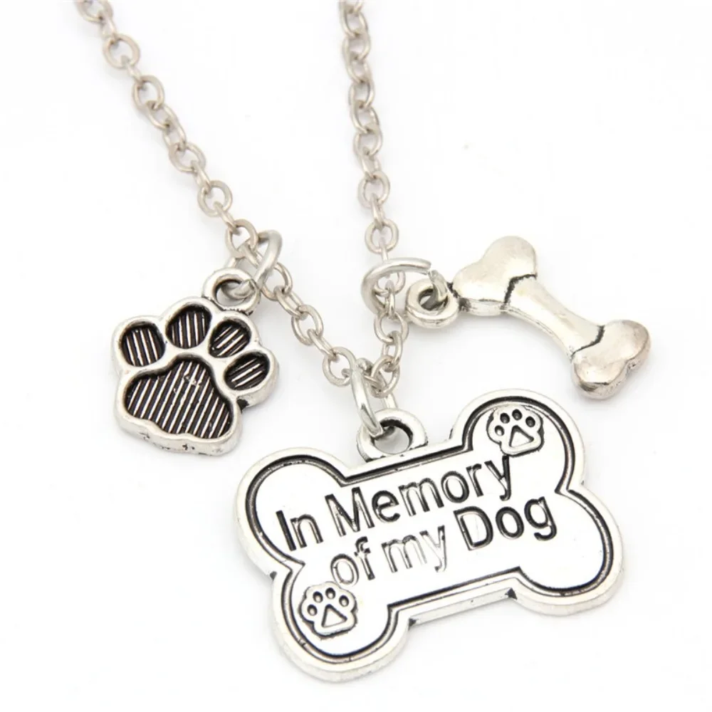 New Arrival Cute Pet Dog Claw Dog Bones Creative Dog Charm 