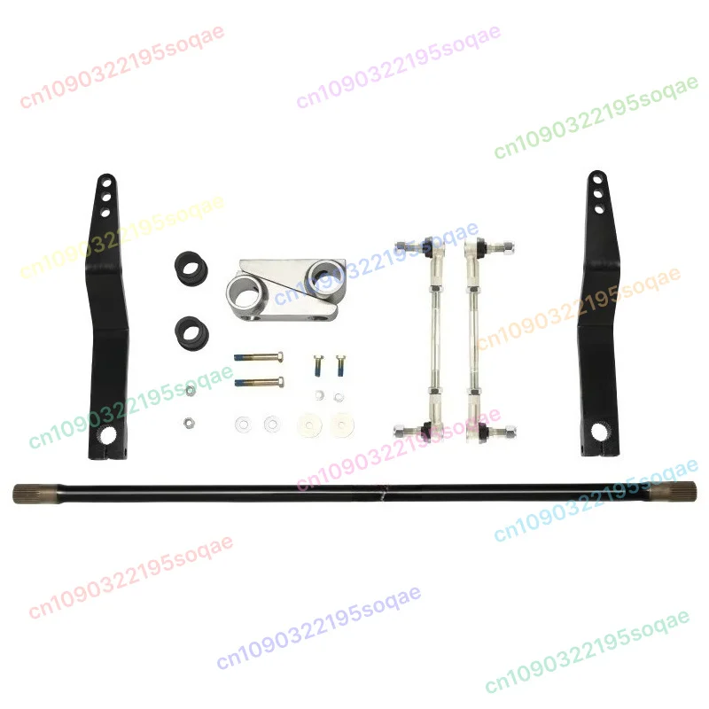 

For 07 18 Wrangler JK Front Sway Bar Kit Suspension Stabilizer Links Steel Arms Frame Brackets