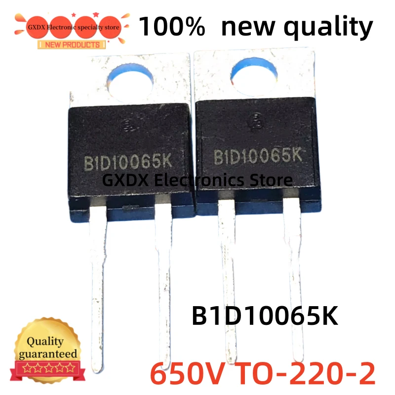 10-20-30-40-50 pcs/lot 100% new B1D10065K 650V TO-220-2