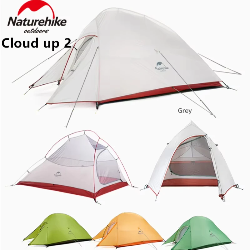 Naturehike Cloud Up 1 2 3 Tent 20D Silicone Tarp Free Mat
