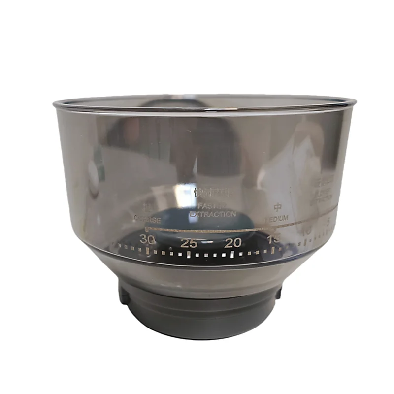 Coffee Bean Hopper Durable Transparent for Home Semi Automatic Espresso Machine Replacement Part