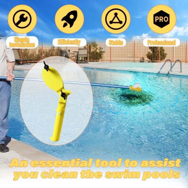 B48B-Adjustable Wing Screw Replacement 542068, Pool Tablet Holder With Clip Handle For Cleaning Stains Pool Accessories