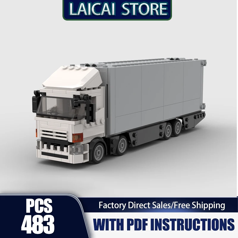 Urban Truck Modell Moc Bausteine Fusang Wing Truck Modell Technologie Modulare Blöcke Geschenke Weihnachten Spielzeug DlY Sets Montage