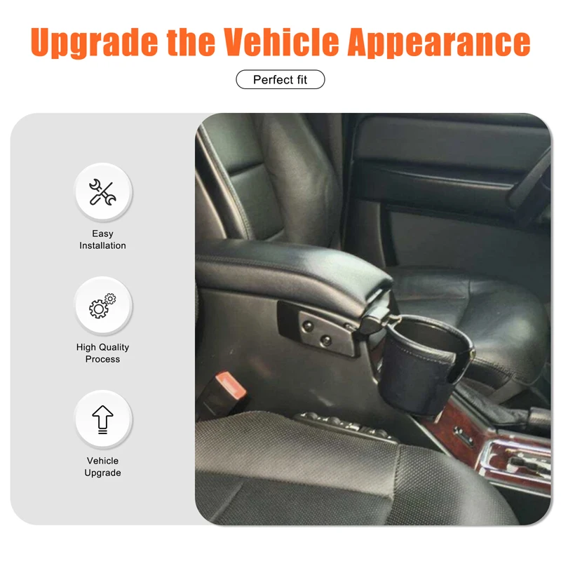 For Mercedes Benz G Class G500 G55 W463 99-12 ABS Car Center Console Cup Can Holder Tray Trim(OE:46368024919040 4636802491900) view 2