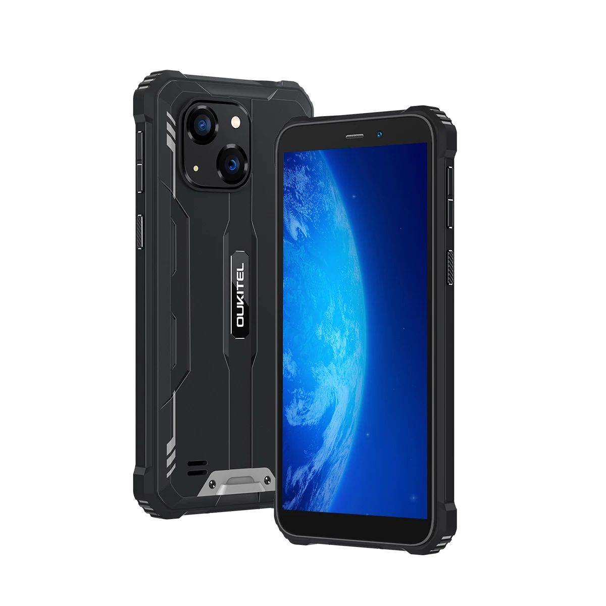 OUKITEL WP20 5.93'' HD+ Rugged Smartphone 4G+32G 6300 mAh Android 12 IP68&IP69K Mobile Phone Quad Core 20MP Cameras Cell Phone