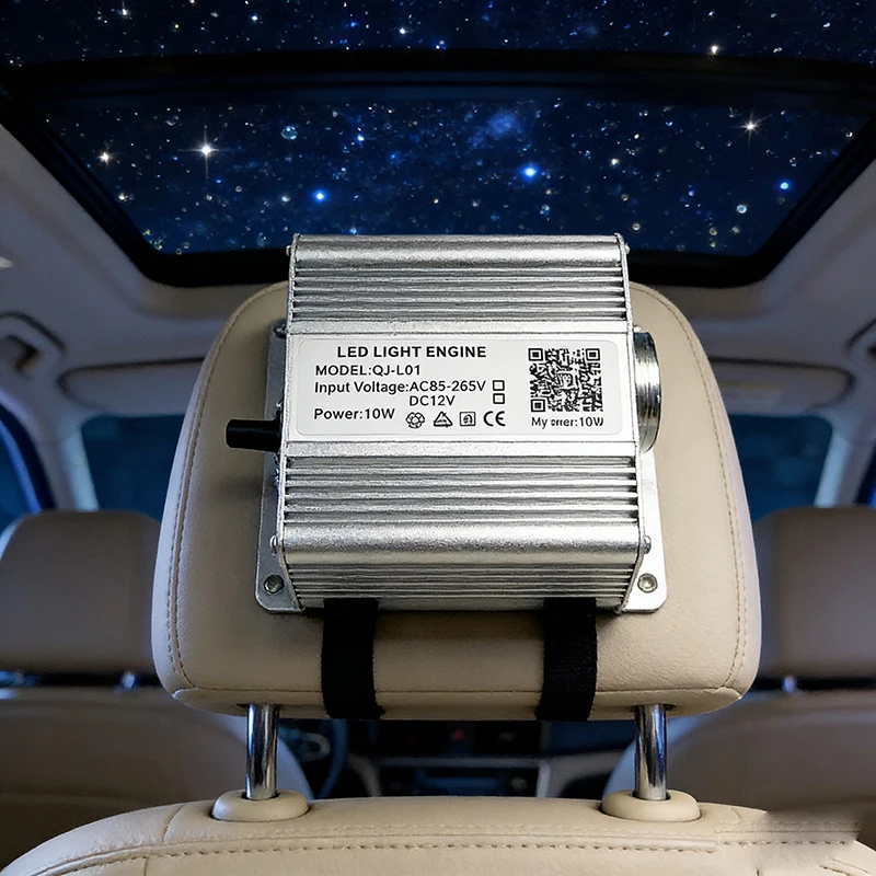 

Optical fiber lamp kit Bluetooth Twinkle Fiber Optic Star ceiling APP Control Starry Car LED Light Kid Room Ceiling mixed fiber
