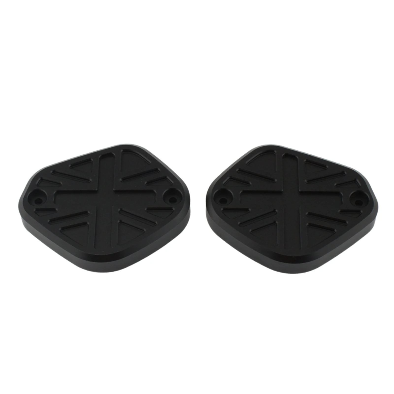 2PCS Motorcycle Brake Oil Tank Cover Trim Cap For Triumph Rocket 3R Rocket 3GT 2020 2021 2022 2023 2024