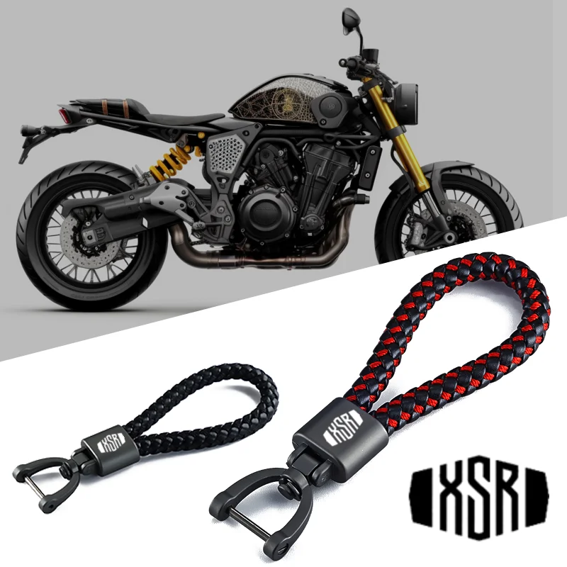 For YAMAHA XSR700 XSR 700 XSR900 XSR 900 XSR125 155 2023 New Motorcycle Keychain Keyring Key Chains Lanyard Chain Key Rings