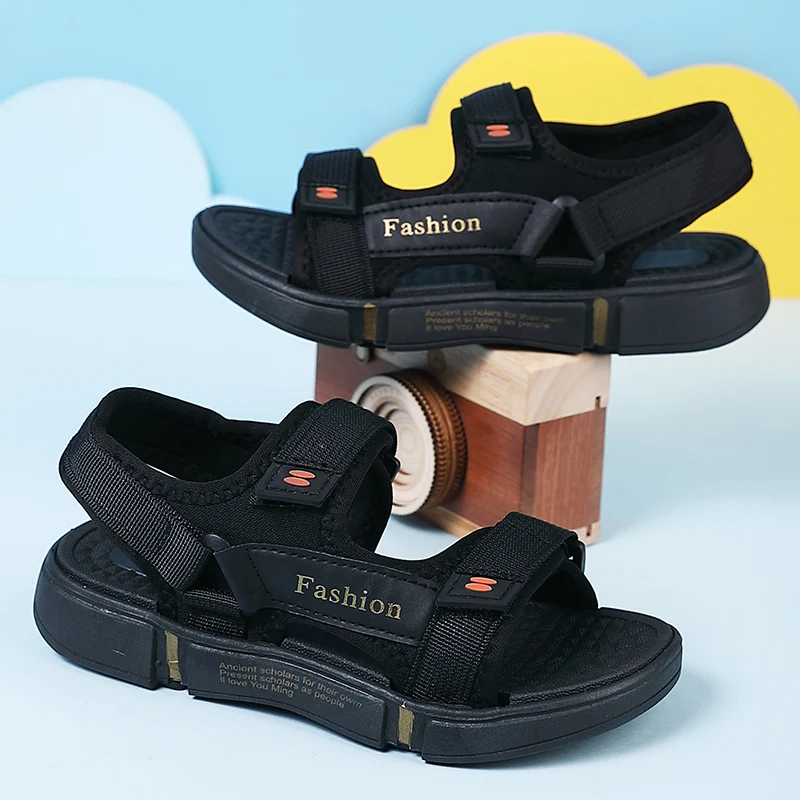 Sandali per bambini da spiaggia estivi scarpe moda Casual leggero antiscivolo fondo morbido ragazzi scarpe da acqua comode di alta qualità