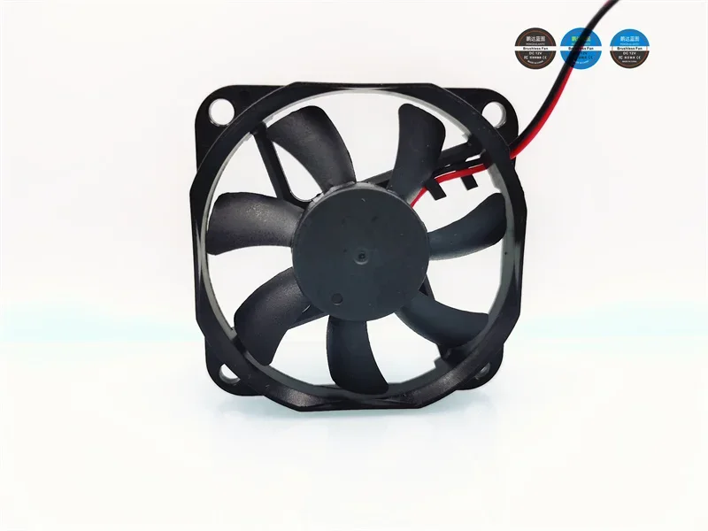 60*60*10MM New 6010 Mute 12V 0.07a 6cm Back round Chassis Hydro Bearing Cooling Fan