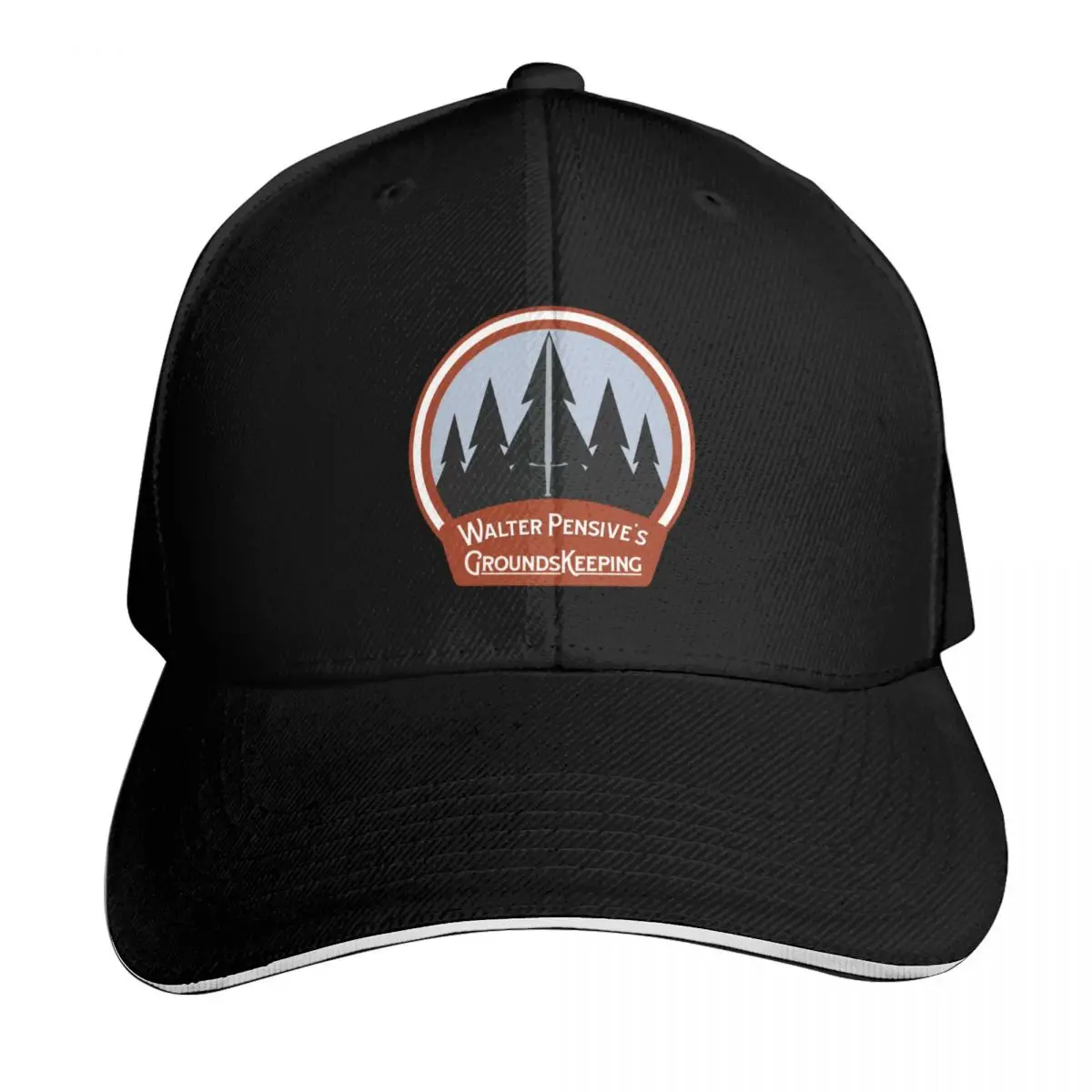 Walter Pensive's Groundskeeping Hello from the Hallowoods Baseball Cap Men Women Casual Summer Sport Sun Cap