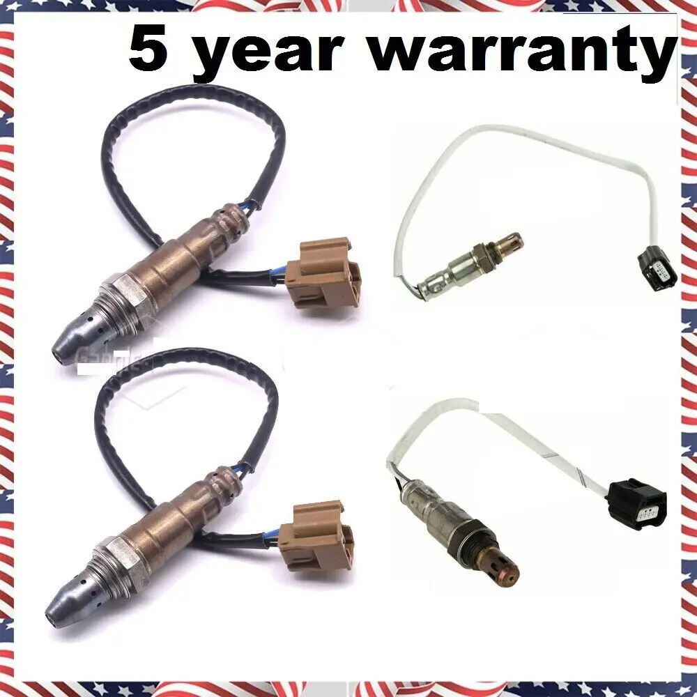 4pcs Oxygen O2 Sensor For 2013-2014 Nissan Pathfinder 3.5L Upstream & Downstream