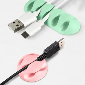 스마트 케이블 거치대 USB 마그네틱 케이블 정리함 케이블 보호대, USB 이어폰 네트워크 케이블 거치대 전화 액세서리 