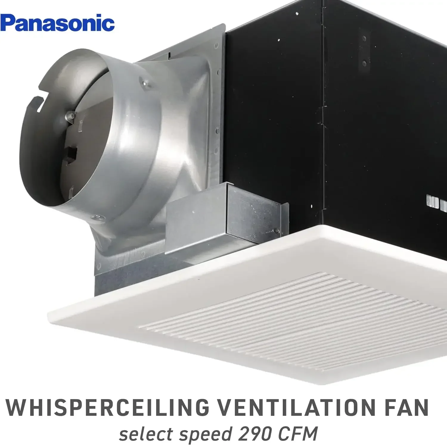 USA FV-30VQ3 WhisperCeiling Spot Ventilation Fan - 290 CFM - Quiet, Large Ceiling Mount Bathroom Fan