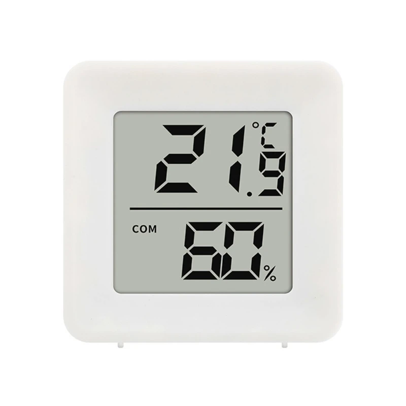 Desk Wall Mount Thermometer Hygrometer Electronic Mini Digital Humidity Meter Gauge Temperature Monitor Built-in