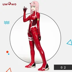 IN STOCK UWOWO Zeroo Twoo Cosplay Costume 02 Anime Zentaii Cosplay Bodysuit CODEE Plug Suit Women Cosplay