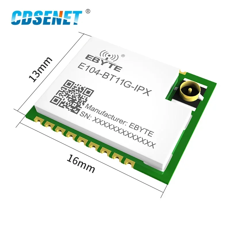 EFR32 BLE 2.4GHz Blutooth Module Mesh Networking 20dBm Ad Hoc E104-BT11G-IPX Smart Home Wireless Transceiver Reciever Module