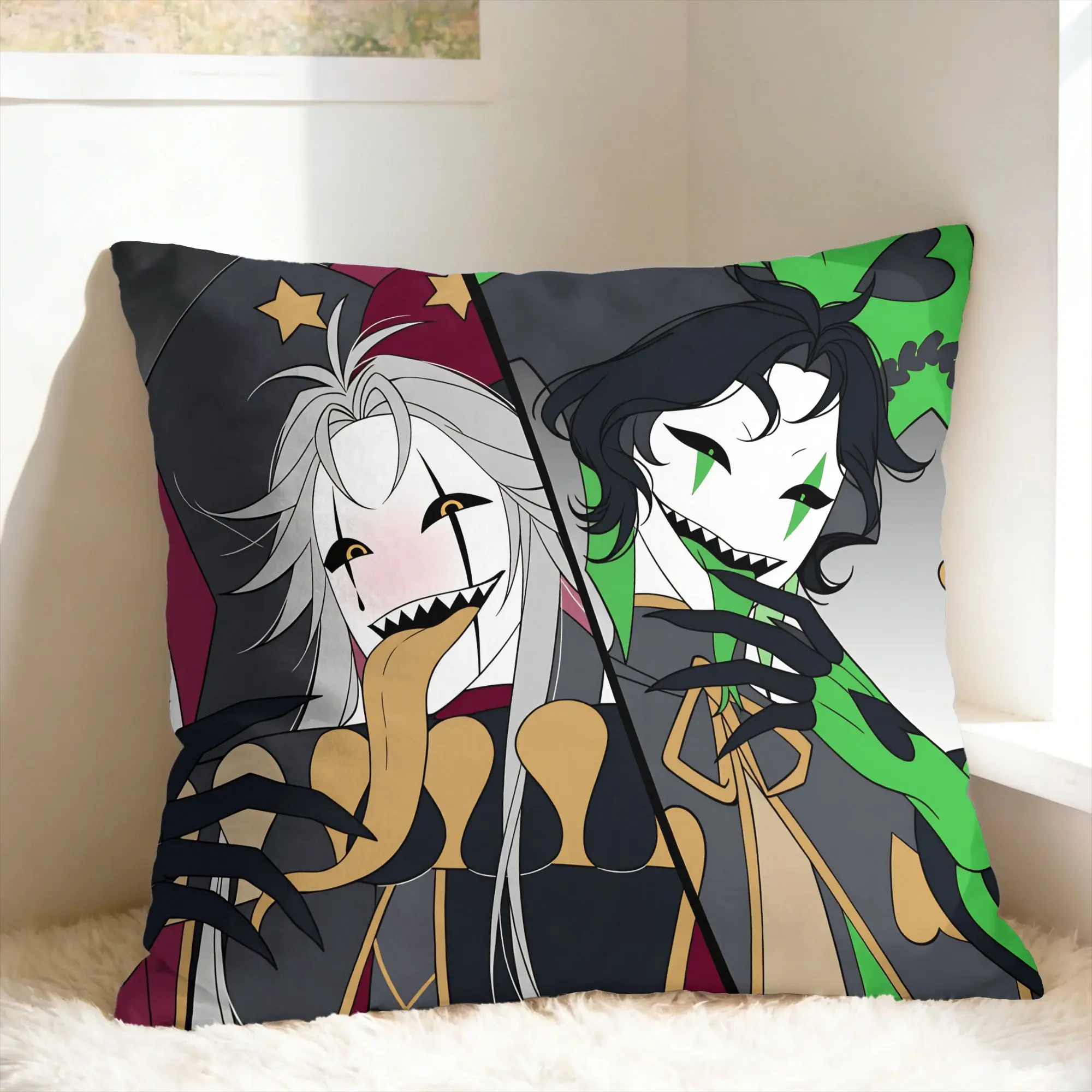 Pillow Cover F-Freak C-Circus  Kawaii Pillow Case For Sofa Couch Bed Living Room Pillowcases