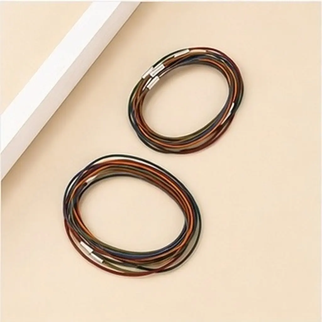 20Pcs Notebook Elastic Bands Stretchy Nylon Rope Secure Closure for Traveler Journal Planner Elastic Band Holder Travel