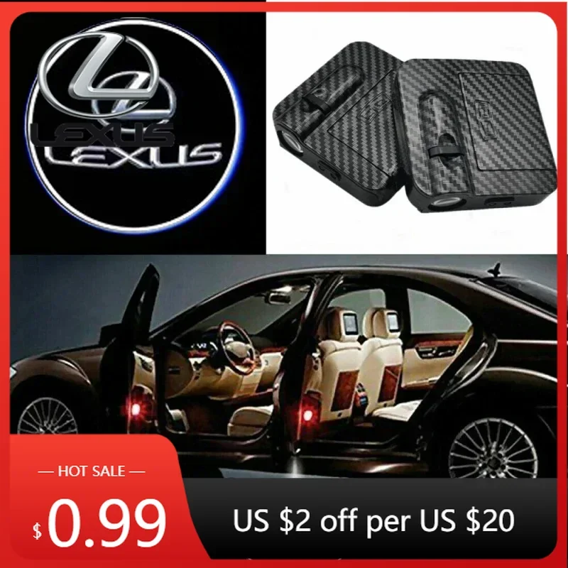 

Interior Stickers For Lexus Ct200h LS430 LX570 NX300h IS300h RX330 ES300h UX250h Car Door With LED Projector Car Sign Blackout L