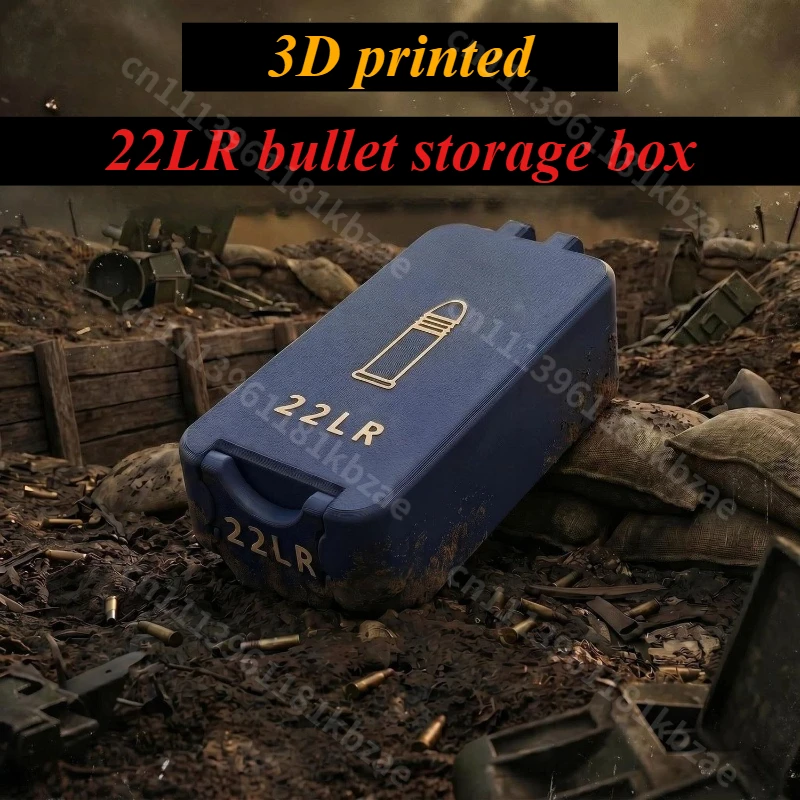 3D Printing Enthusiast - Портативный компактный ящик для хранения патронов