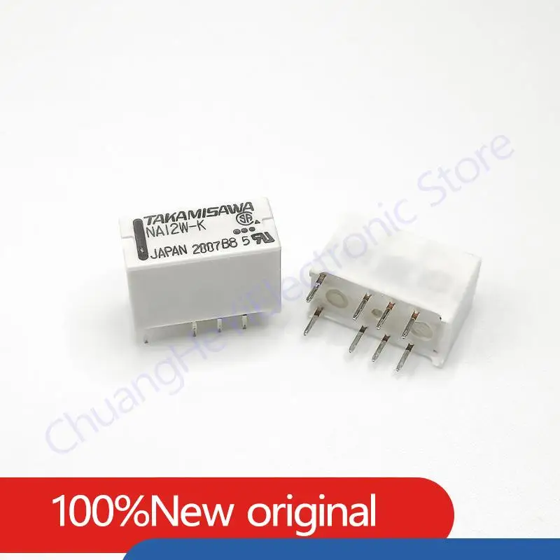 5PCS/LOT Original New Relay NA5W-K NA12W-K NA24W-K 5VDC 12VDC 24VDC Signal Relay 2A 8 Pins