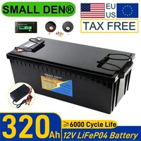 LiFePO4 12.8V 24V 300Ah 120Ah 200Ah 280Ah  battery pack 12.8V suitable for RV off-road off grid battery pack Brand New tax-free